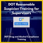 DOT Reasonable Suspicion Training for Supervisors CD Cover