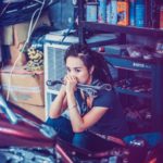 A mechanic working a safety-sensitive position in a garage